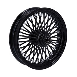 RUOTA ANTERIORE RADIALE 48 BIG SPOKE 3.50 x 16 SD NERA HARLEY DAVIDSON