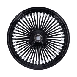 RADIAL 48 BIG SPOKE FRONT WHEEL 3.50 x 16 SD BLACK HARLEY DAVIDSON
