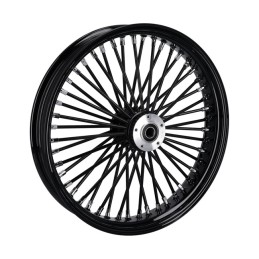 RADIAL 48 BIG SPOKE FRONT WHEEL 3.50 x 21 BLACK TUV SINGLE BRAKE DISC HARLEY DAVIDSON