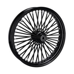 RADIAL 48 BIG SPOKE FRONT WHEEL 3.50 x 21 BLACK TUV SINGLE BRAKE DISC HARLEY DAVIDSON