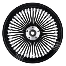 RUOTA POSTERIORE RADIALE 48 BIG SPOKE 3.50 x 16 NERA TUV SINGOLO DISCO FRENO HARLEY DAVIDSON