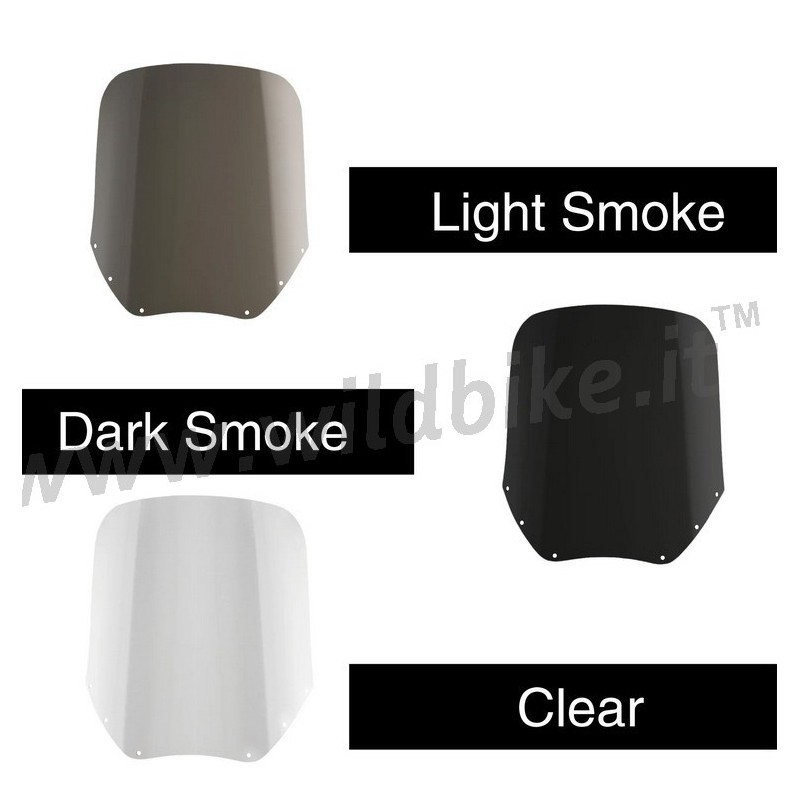 ERSATZ WINDSCHUTZSCHEIBE FÜR FAIRING CLUB STYLE 15" HARLEY DAVIDSON