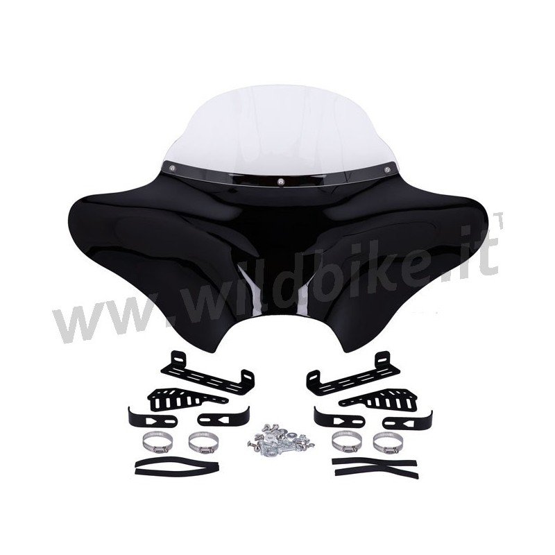 PARABREZZA CARENATURA BATWING FAIRING PER YAMAHA XVS 1100 DRAGSTAR CLASSIC  1999-2015