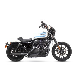 AUSPUFFANLAGEN SLIP-ON KHROME WERKS SLASH CUT 3" SCHWARZ HARLEY DAVIDSON XL SPORTSTER 2014-2021