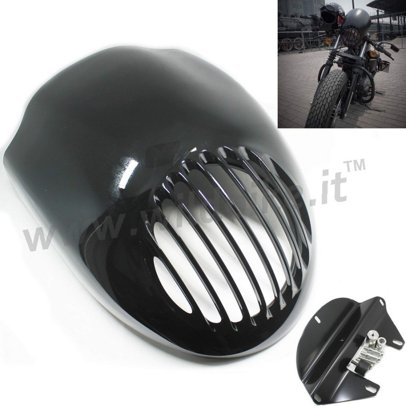 CARÉNAGE DE PHARE RACE AVEC GRILLE HARLEY DAVIDSON XL SPORTSTER 1996-2021