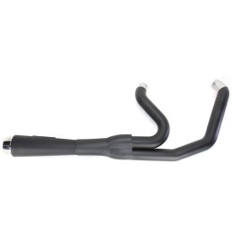 AUSPUFF 2IN1 BASSANI ROAD RAGE II MATTSCHWARZ HARLEY DAVIDSON FXD DYNA 2006-2017
