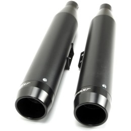 EXHAUST MUFFLERS RINEHART SLIP-ON 3.5" BLACK HARLEY DAVIDSON SOFTAIL 2018-2026