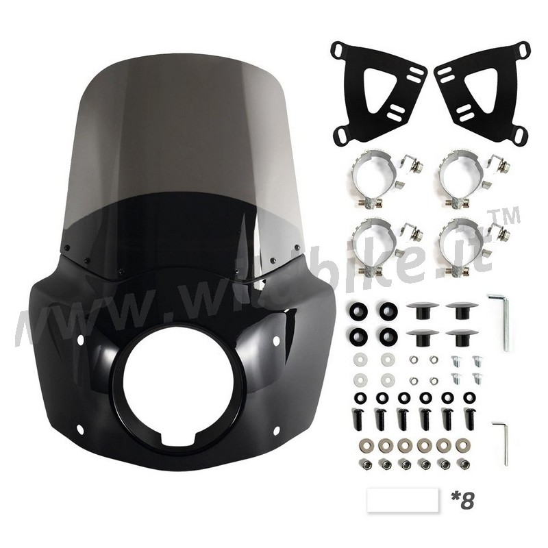 PARE-BRISE CARÉNAGE CLUB STYLE 15" HARLEY DAVIDSON RH 975 NIGHTSTER 2022-2026