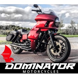 WINDSCHUTZSCHEIBE KOMPLETTE VERKLEIDUNG DOMINATOR FXRT HARLEY DAVIDSON FXD DYNA 2006-2017