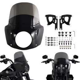 WINDSHIELD FAIRING ROAD WARRIOR CLUB 15" HARLEY DAVIDSON FLHR ROAD KING  1994-2025