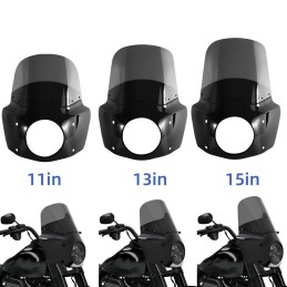 PARE-BRISE CARÉNAGE ROAD WARRIOR CLUB 15" HARLEY DAVIDSON FLHR ROAD KING 1994-2025