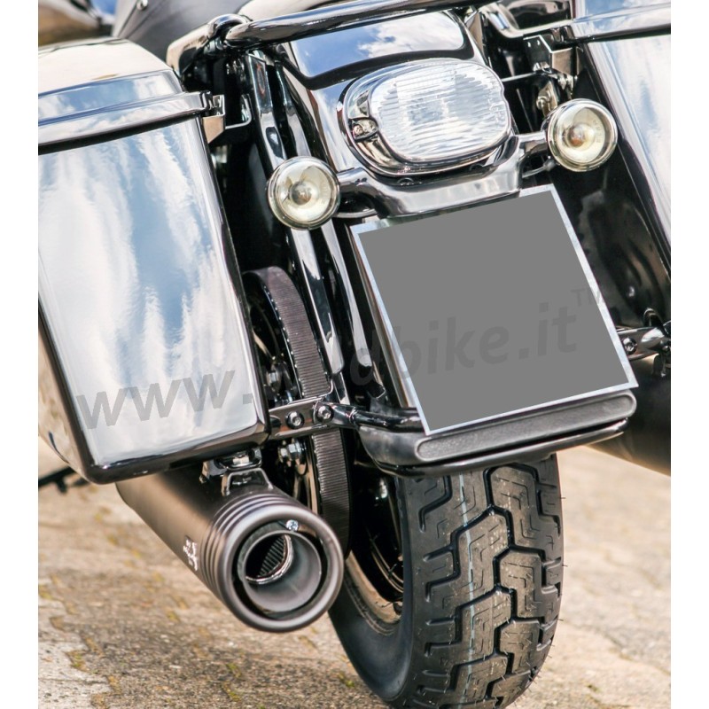AUSPUFFANLAGE MCJ 2IN2 SLIP-ON EDITION 100 EU ZUGELASSEN HARLEY DAVIDSON FLH FLT TOURING  2025-2026