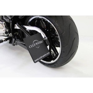 SUPPORT DE PLAQUE D'IMMATRICULATION LATÉRAL ALLEMAGNE CULT WERK INDIAN SCOUT 2015-2025