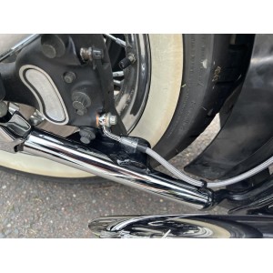 COMMANDES AVANCEES KITS DE DEMENAGEMENT 3"  NO ABS NOIR HARLEY DAVIDSON FXS FLS SOFTAIL 2007-2017