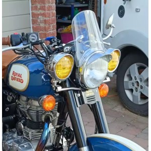 SUPPORT DE PHARE AUXILIAIRE UNIVERSEL MOTO CUSTOM ET HARLEY DAVIDSON