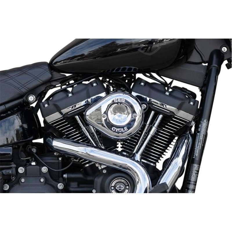 LUFTFILTER S&S AIR STINGER™ MINI TEARDROP CHROM GLANZ HARLEY DAVIDSON SOFTAIL 2018-2024