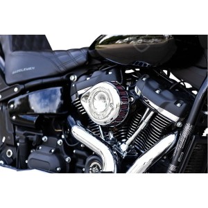 CHROME AIR CLEANER S&S STINGER™ MINI TEARDROP HARLEY DAVIDSON SOFTAIL 2018-2024