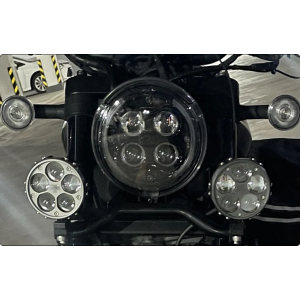 BLACK SPOTLIGHT BAR HONDA CMX 500/1000 REBEL 2017-2025