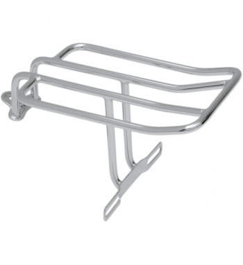 PORTAPACCHI POSTERIORE CROMATO PER HARLEY FXD DYNA  '06-'12