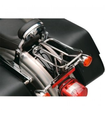 PORTAPACCHI POSTERIORE CROMATO PER HARLEY FXD DYNA  '06-'12