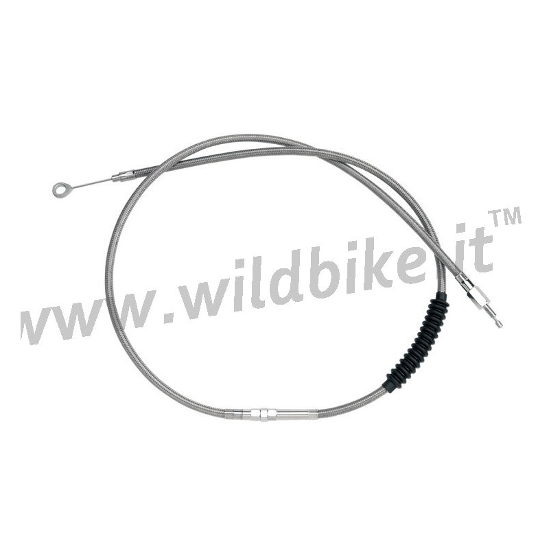 CAVO FRIZIONE AEREONAUTICO IN ACCIAIO CROMATO 70" 178 CM HARLEY DAVIDSON XL SPORTSTER 86-21