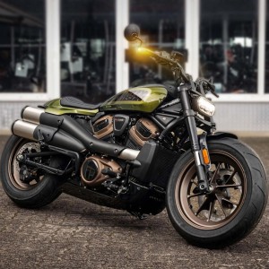 KIT MINI CLIGNOTANTS NANO NOIR LED EU APPROUVÉ HARLEY DAVIDSON RH 1250 SPORTSTER S 2021-2025
