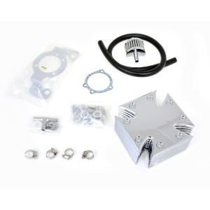 CHROME MALTESE CROSS KIT AIR FILTER HARLEY DAVIDSON XL SPORTSTER 2007-2021