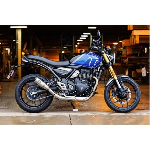 AUSPUFFANLAGEN SLIP-ON S&S GRAN NATIONAL INOX TRIUMPH SPEED/SCRAMBLER 400 ABS 2024-2026