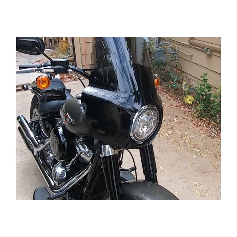 PARABREZZA CARENATURA ROAD WARRIOR FAIRING HARLEY DAVIDSON FLSTF FAT BOY 1990-2017