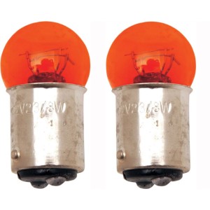 LAMPADINE BULBI DI RICAMBIO FRECCE - STILE 1157 COLORE ARANCIONE