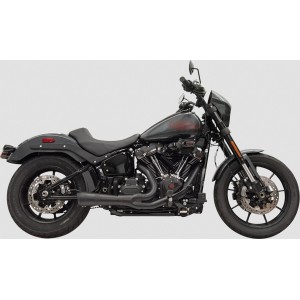 SYSTEME D'ECHAPPEMENTS BASSANI 2EN1 RIPPER 49 STATE NOIR HARLEY DAVIDSON SOFTAIL 2018-2026
