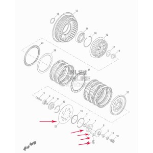 LEICHTES KUPPLUNGSAUSLÖSE-SET HARLEY DAVIDSON XL 1200 SPORTSTER 2004-2022