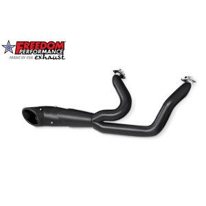 SCARICO COMPLETO 2IN1 MEGAPHONE DUMP TURN OUT NERO HARLEY DAVIDSON SOFTAIL 2018-2024