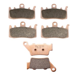 KIT PLAQUETTE DE FREIN COMPLET EBC SINTERED HH HARLEY DAVIDSON RA 1250 ABS PAN AMERICA 2021-2026