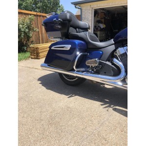 AUSPUFFANLAGEN SLIP-ON RINEHART 4.5" DBX45 CHROM INDIAN TOURING CRUISER 2014-2026