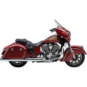 SILENCIEUX POTS ÉCHAPPEMENTS SLIP-ON 3" COBRA NH CHROME INDIAN TOURING CRUISER 2014-2026