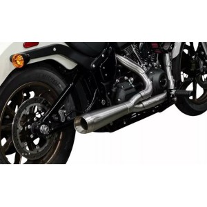 EXHAUST SYSTEMS 2-1 TRASK ASSAULT INOX HARLEY DAVIDSON FXS FLS SOFTAIL 2001-2017