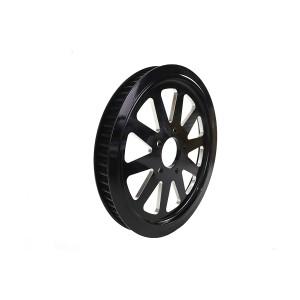POULIE ARRIÈRE NOIRE À 5 68 DENTS HARLEY DAVIDSON XL SPORTSTER 2007-2021