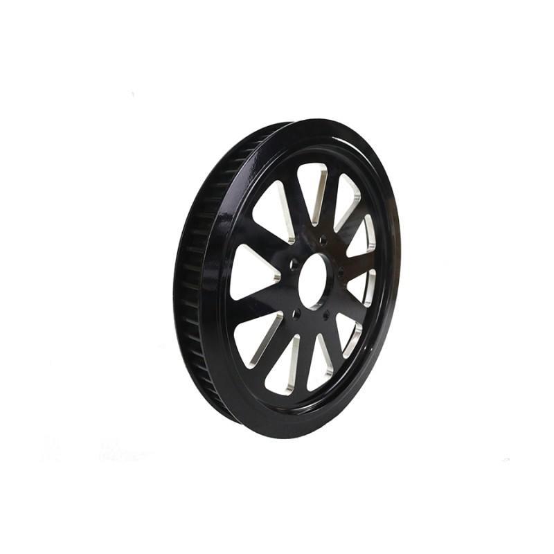 BLACK REAR PULLEY 68 TEETH FOR HARLEY DAVIDSON XL SPORTSTER 2007-2021