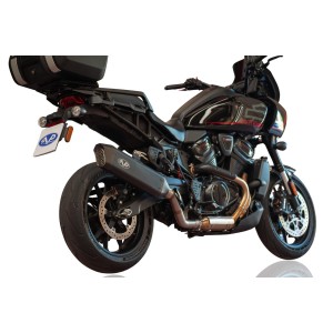 EXHAUST MUFFLER SLIP-ON TOURANCE BLACK EU APPROVED HARLEY DAVIDSON RA 1250 ABS PAN AMERICA 2025-2026