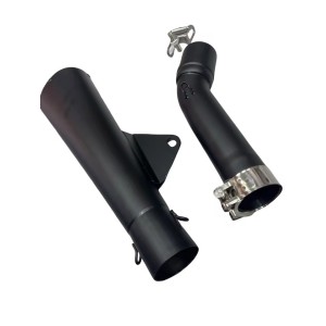 SILENCIEUX D'ECHAPPEMENT SLIP-ON MEGAPHONE NOIR MATTE HONDA CMX 500 ABS REBEL 2017-2024