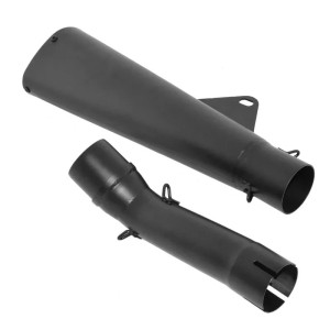 SILENCIEUX D'ECHAPPEMENT SLIP-ON MEGAPHONE NOIR MATTE HONDA CMX 500 ABS REBEL 2017-2024