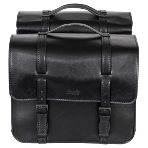 SADDLEBAGS LEATHER CLASSIC MEDIUM CUSTOM MOTORCYCLE AND HARLEY DAVIDSON