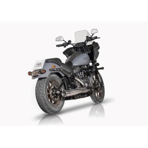 AUSPUFFSYSTEM 2IN1 REVOLVER RACE INOX EU-ZULASSUNG HARLEY DAVIDSON SOFTAIL  2021-2024