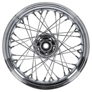 HINTERRAD 40 RAYS 16" X 5" NO ABS VERCHROMT 16" X 5" NO ABS CHROME HARLEY DAVIDSON XL SPORTSTER 2008-2020