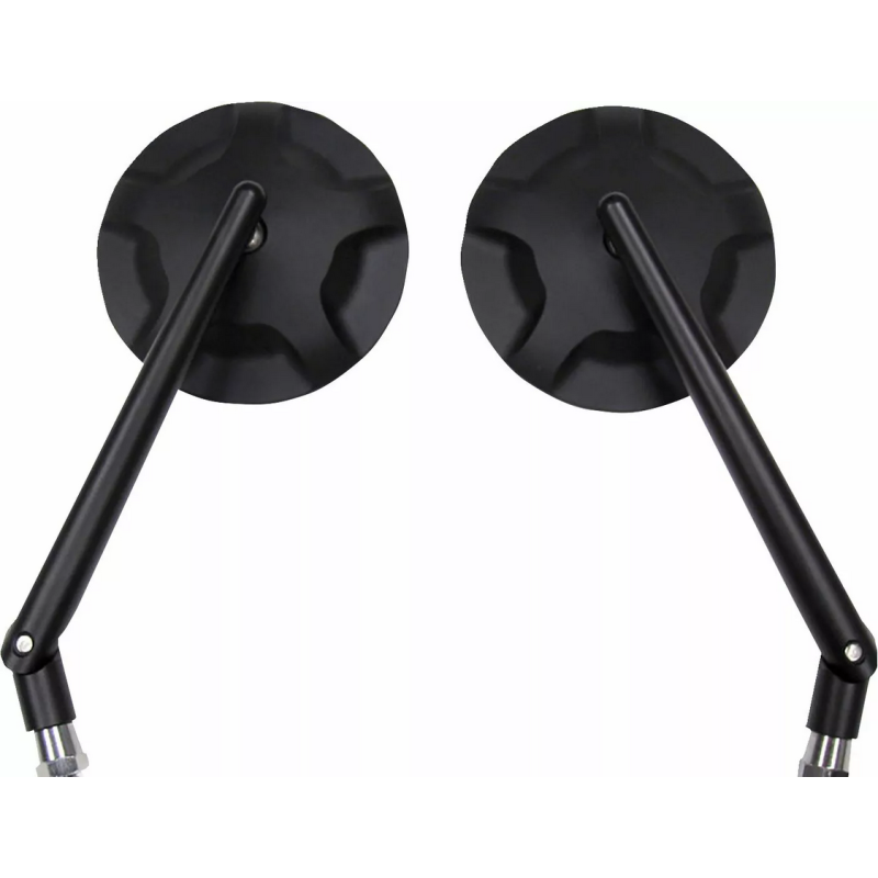 SPECCHIETTI RETROVISORI SHAPE NERI OPACHI OMOLOGATI PER MOTO