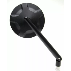 MIROIRS SET SHAPE NOIR MAT EU APPROUVÉ POUR MOTOCYCLETTE