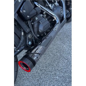 EXHAUSTS MCJ 2IN1 MEGAPHONE RACE EU APPROVED HARLEY DAVIDSON FXLRST LOW RIDER ST 2021-2024