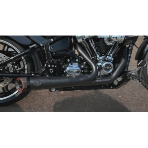 EXHAUSTS MCJ 2IN1 MEGAPHONE RACE EU APPROVED HARLEY DAVIDSON FXLRST LOW RIDER ST 2021-2024