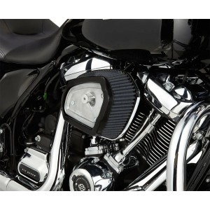 FILTRO ARIA ARLEN NESS BIG SUCKER 18-458 STAGE 1 CROMATO HARLEY DAVIDSON FLH FLT TOURING 2017-2024